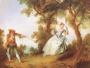 Nicolas Lancret The Swing (mk08) china oil painting artist